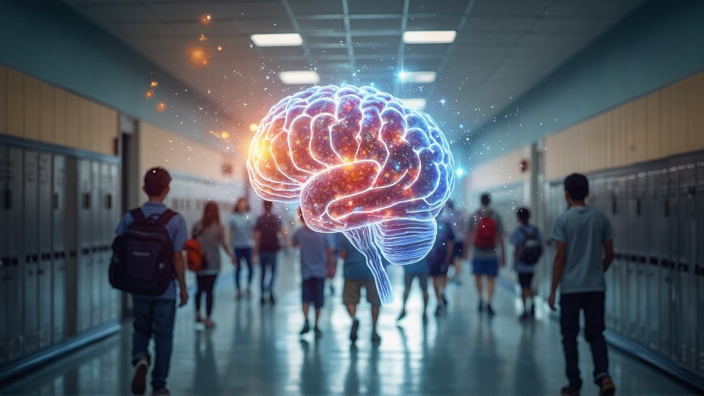 Big Brain AI Illustration